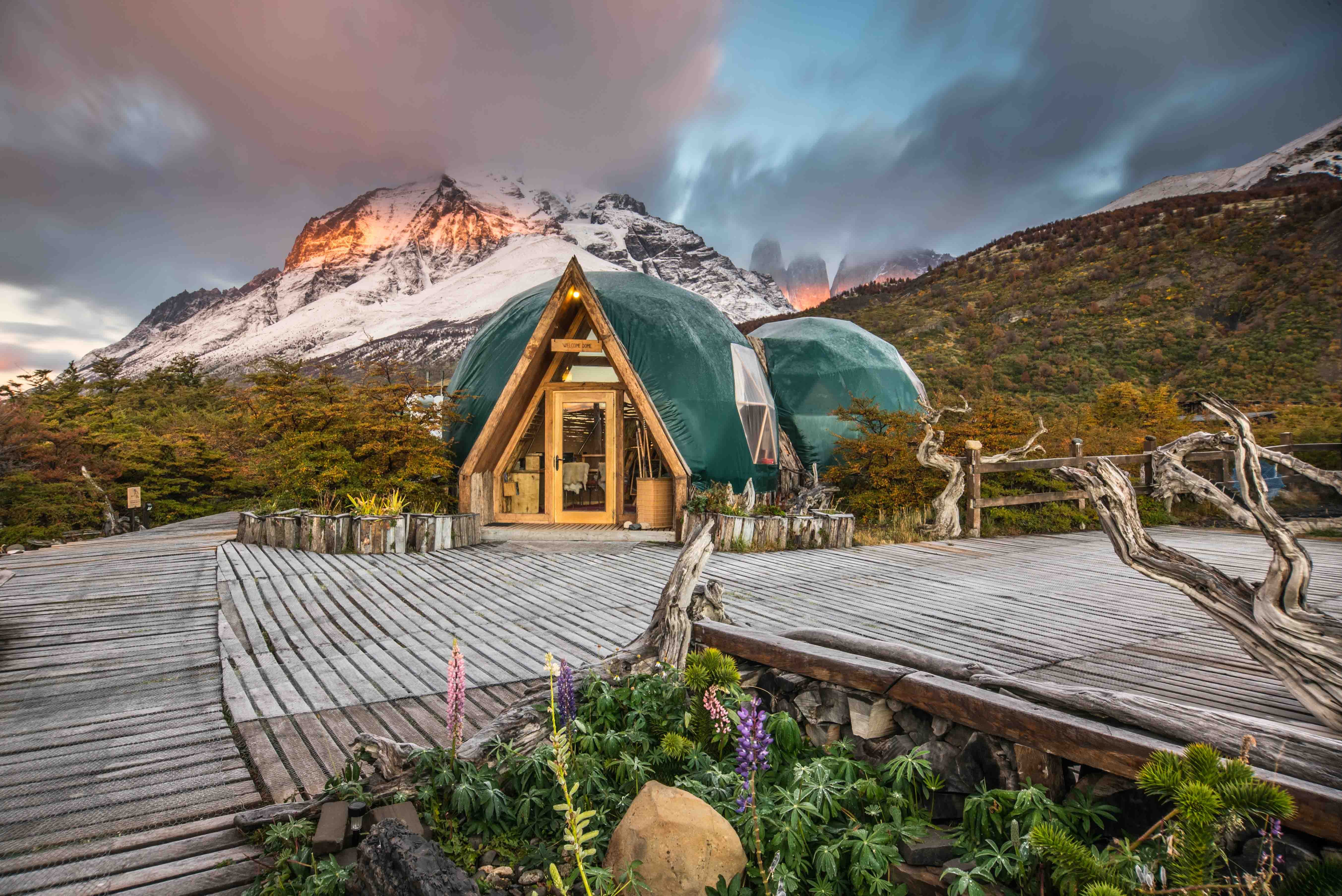 Explora el hotel EcoCamp Patagonia en Chile con estas hermosas fotos!